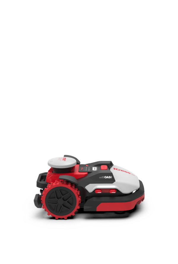 Robot tondeuse Kress RTKⁿ de 1 500 m² avec OAS (Obstacle Avoidance System)