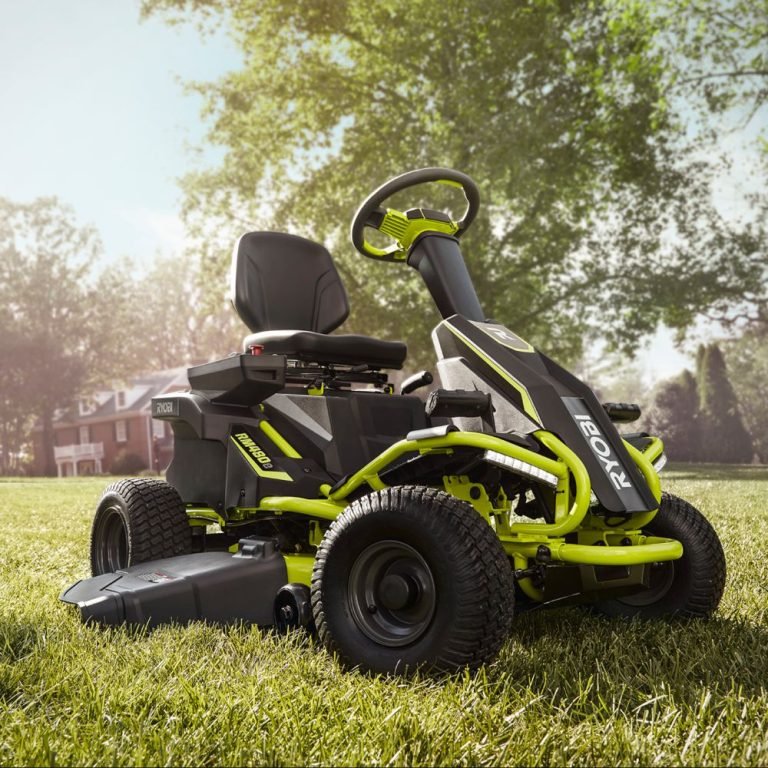 Tondeuse autoportée rider électrique RYOBI RM480E 48V L.96 cm – Avec batterie et chargeur – Image 2
