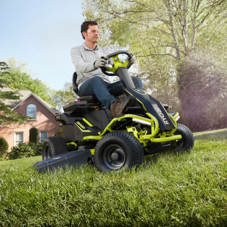 Tondeuse autoportée rider électrique RYOBI RM480E 48V L.96 cm – Avec batterie et chargeur – Image 5
